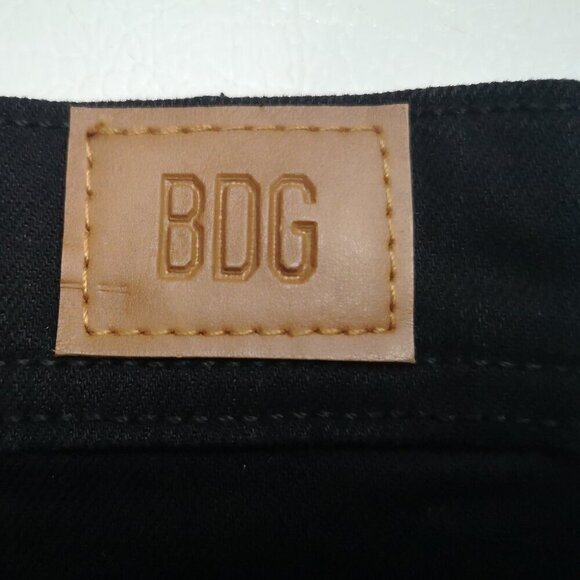 BDG Urban Outfitters Ladies Size 29/30 Skinny Stretch Black Jeans - Picture 8 of 15